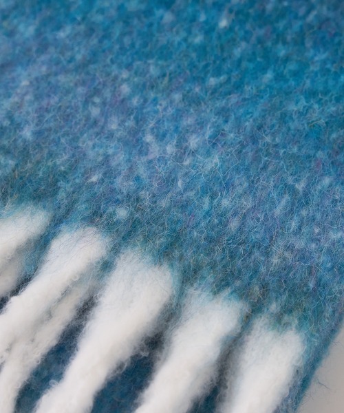 collex（コレックス）の「グラデーションマフラー（マフラー・レディース・ブラウン系その他/ブルー系その他・フリー）」の13枚目の写真