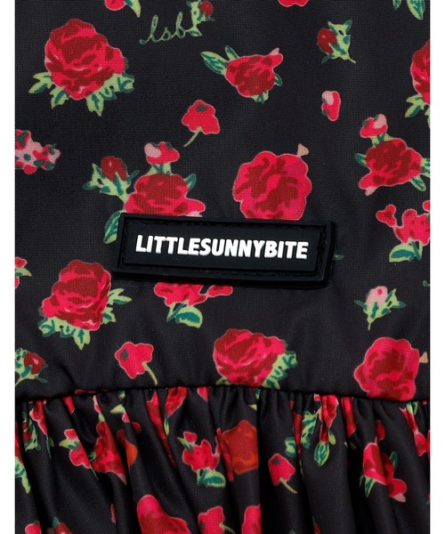 Little sunny bite(リトルサニーバイト)の「『Little Sunny Bite』rose nylon mini dress(ドレス・レディース・ピンク/ブラック/アイボリー・MEDIUM/SMALL)」の12枚目の写真