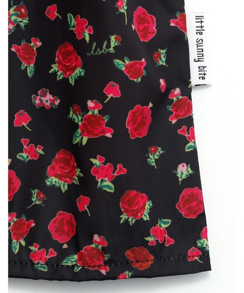 Little sunny bite(リトルサニーバイト)の「『Little Sunny Bite』rose nylon mini dress(ドレス・レディース・ピンク/ブラック/アイボリー・MEDIUM/SMALL)」の9枚目の写真
