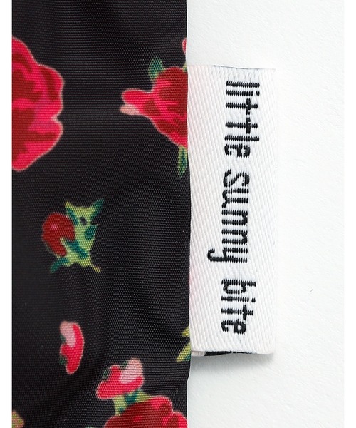 Little sunny bite(リトルサニーバイト)の「『Little Sunny Bite』rose nylon mini dress(ドレス・レディース・ピンク/ブラック/アイボリー・MEDIUM/SMALL)」の8枚目の写真