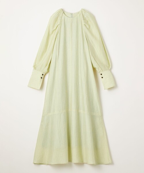 ＜EMMEL REFINES＞EM バックリボン パフショルダー ワンピース UNITED ARROWS green label relaxing｜<EMMEL REFINES>EM バック