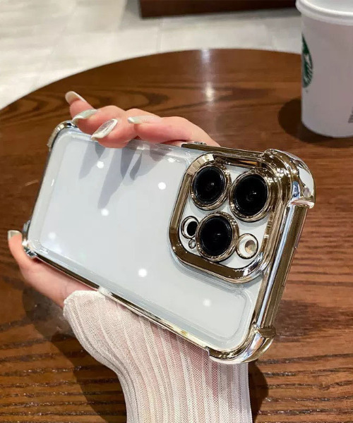 SILVER BULLET（シルバーバレット）の「『SBLTR』iPhone11 iPhone12 iPhone13 iPhone14 iPhone15 iphone16 Pro/Pro Max/Plus メッキ縁クリアデザイン iphoneケース スマホカバー（スマホケース/カバー・レディース・ブルー系その他/ブラック/パープル系その他/グリーン系その他/ゴールド系その他/シルバー系その他・iPhone 14 Plus/iPhone 14/iPhone 12 Pro/iPhone 12/iPhone 11 Pro/iPhone 11/iPhone 16 Pro/iPhone 16/iPhone 15 Pro/iPhone 15/iPhone 14 Pro/iPhone 13 Pro/iPhone 13/iPhone 12 Pro Max/iPhone 11 Pro Max/iPhone 13 Pro Max/iPhone 16 Pro Max/iPhone 16 Plus/iPhone 15 Pro Max/iPhone 15 Plus/iPhone 14 Pro Max）」の6枚目の写真