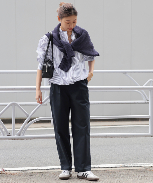 サイドバックルタックテーパードチノパンツ　ジャーナルスタンダードレリューム JOURNAL STANDARD relume（ジャーナルスタンダード レリューム）の