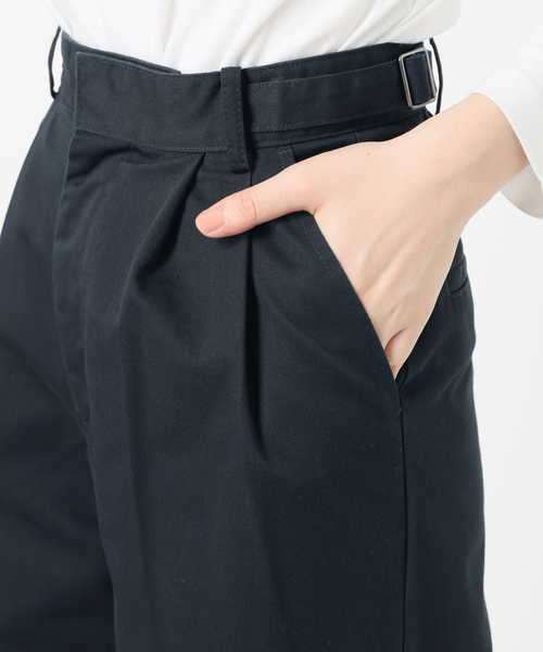 JOURNAL STANDARD relume｜サイドバックルタックテーパード