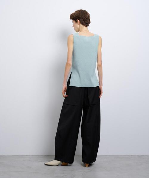 LANVIN en Bleu(ランバンオンブルー)の「ギャバランタンパンツ(その他パンツ・レディース・ブラック/オフホワイト・38/36)」の11枚目の写真