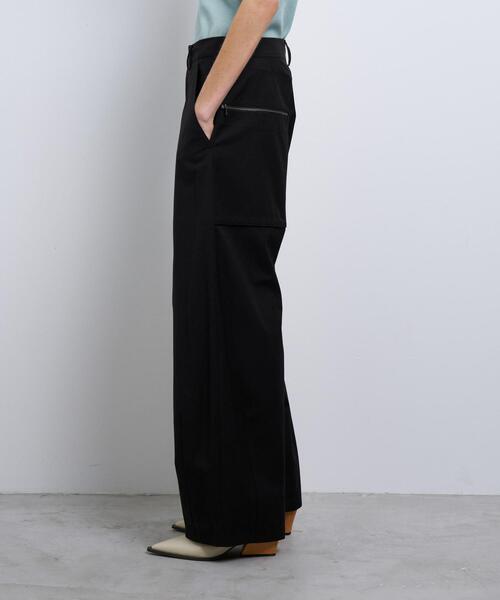 LANVIN en Bleu(ランバンオンブルー)の「ギャバランタンパンツ(その他パンツ・レディース・ブラック/オフホワイト・38/36)」の12枚目の写真