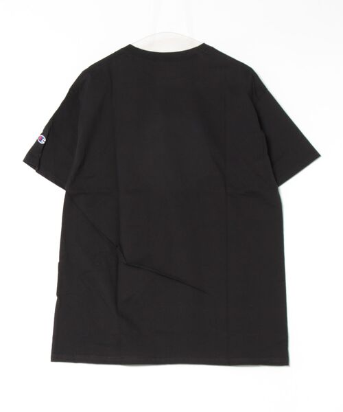 Champion（チャンピオン）の「Champion ベーシック無地Tシャツ（Tシャツ/カットソー・メンズ・ホワイト/ブラック・SMALL/MEDIUM/LARGE/X-LARGE）」の3枚目の写真