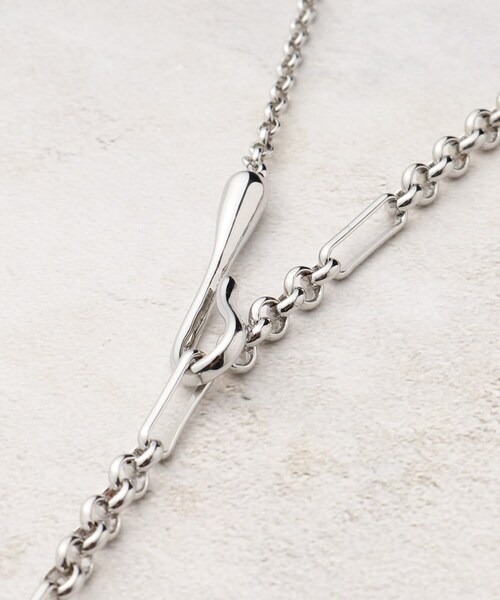 grove(グローブ)の「デザインチェーンネックレス【3WAY】(ネックレス・レディース・シルバー/ゴールド・00)」の5枚目の写真