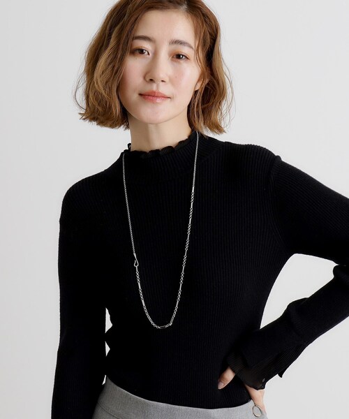 grove(グローブ)の「デザインチェーンネックレス【3WAY】(ネックレス・レディース・シルバー/ゴールド・00)」の9枚目の写真