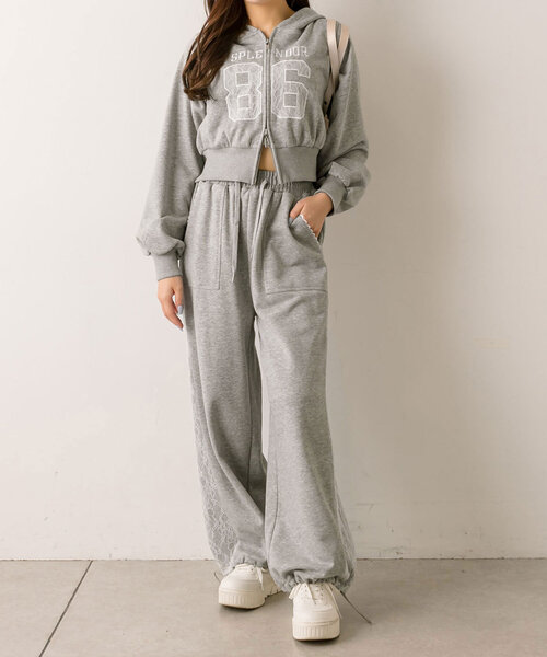 FR2Gロゴ入りオリーブスウェットパンツ FR2Gロゴ入りオリーブスウェットパンツ