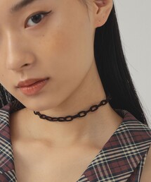 Ray BEAMS | Fabric チェーン ネックレス(ネックレス)