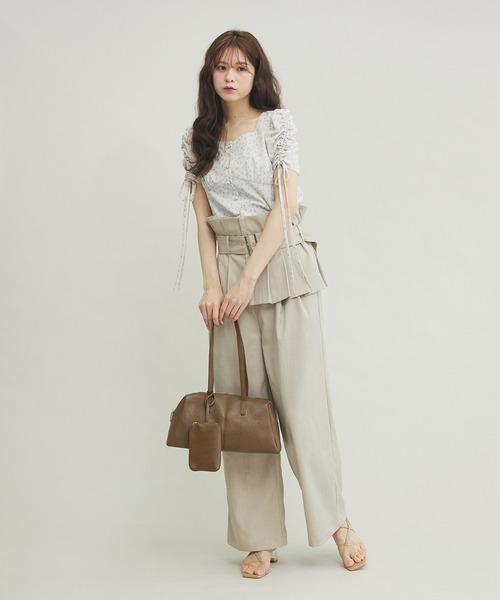 Olu.（オルドット）の「ポーチ付きショルダーボストンバッグ（ショルダーバッグ・レディース・ボルドー/ブラウン/ブラック・FREE）」の10枚目の写真