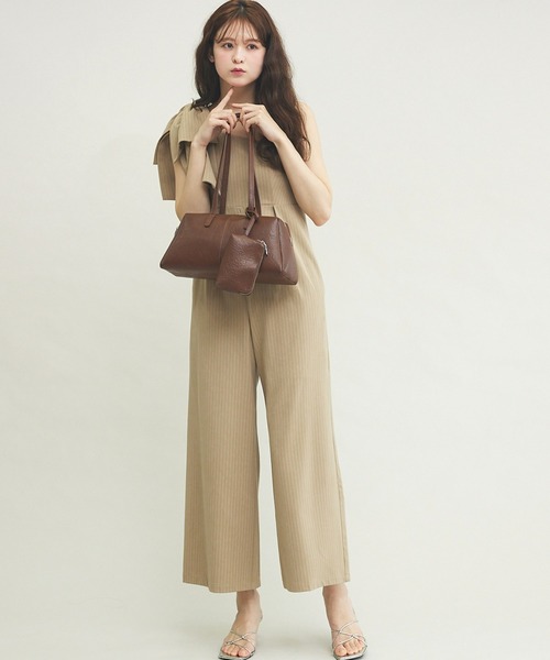 Olu.（オルドット）の「ポーチ付きショルダーボストンバッグ（ショルダーバッグ・レディース・ボルドー/ブラウン/ブラック・FREE）」の6枚目の写真