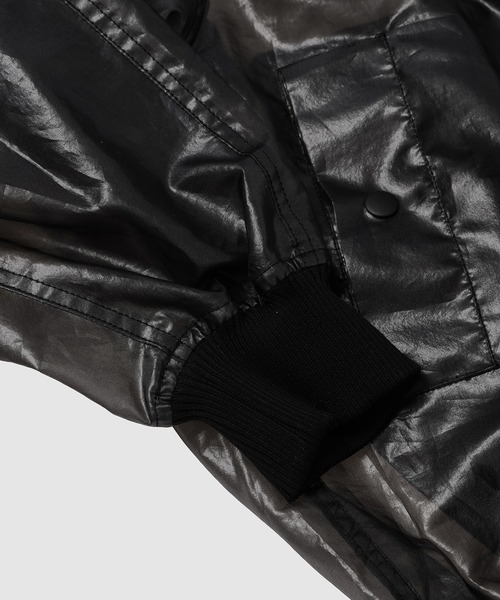 ANREALAGE(アンリアレイジ)の「WIND MA-1(ORGANDY)(ブルゾン・メンズ・カーキ/ブラック・48/38)」の10枚目の写真