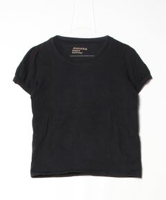 インディゴ コットン クルーネック Tシャツ（Tシャツ/カットソー