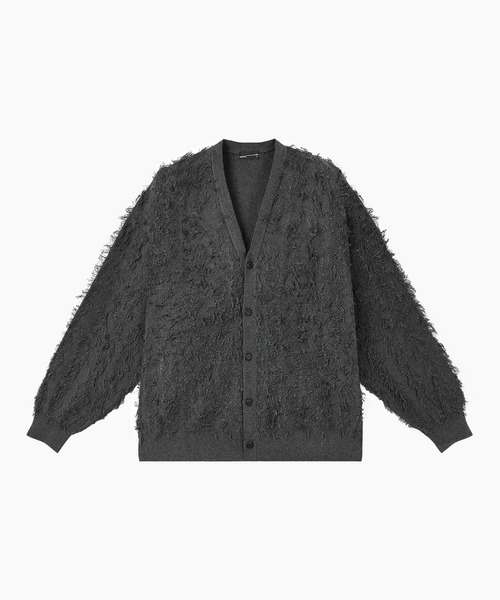 HIGH GAUGE FRINGE CARDIGAN（カーディガン/ボレロ）｜LAD