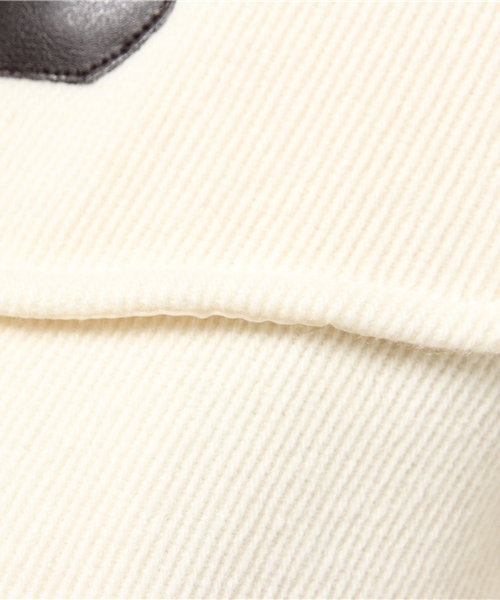 UNRELISH（アンレリッシュ）の「ファーフードショートダッフルコート（ダッフルコート・レディース・ホワイト/キャメル/ブラック・SMALL/MEDIUM）」の5枚目の写真