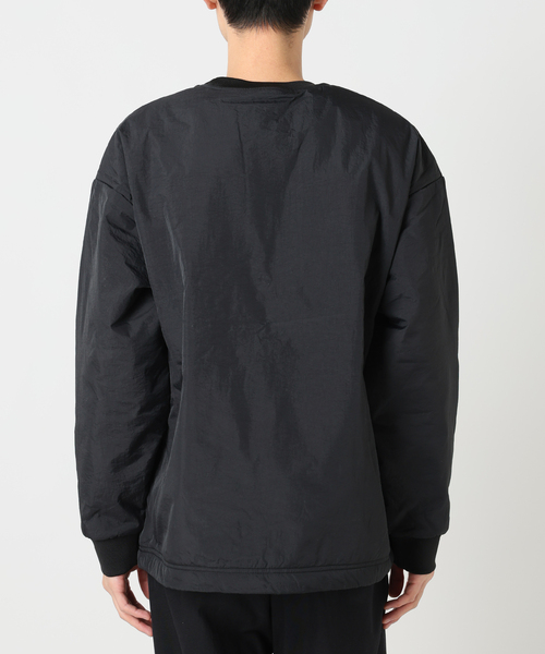 B.C STOCK(ベーセーストック)の「OLIVEDRAB パテッド シャイニースウェット(スウェット・メンズ・ブラック/グレー・MEDIUM/LARGE)」の5枚目の写真