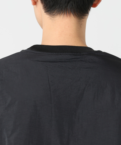 B.C STOCK(ベーセーストック)の「OLIVEDRAB パテッド シャイニースウェット(スウェット・メンズ・ブラック/グレー・MEDIUM/LARGE)」の6枚目の写真