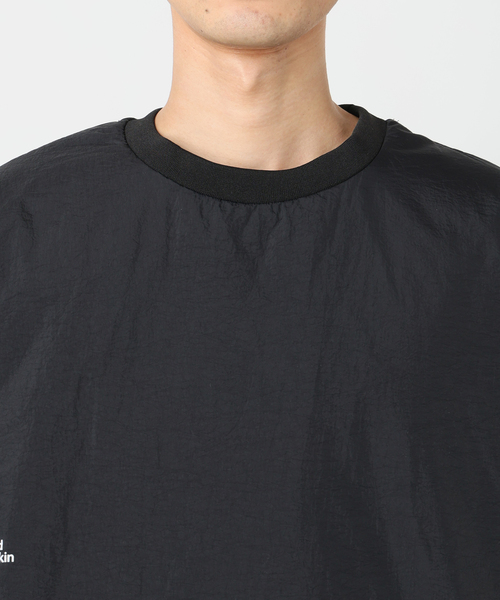 B.C STOCK(ベーセーストック)の「OLIVEDRAB パテッド シャイニースウェット(スウェット・メンズ・ブラック/グレー・MEDIUM/LARGE)」の7枚目の写真