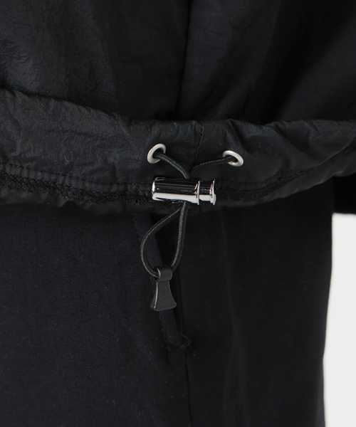 B.C STOCK(ベーセーストック)の「OLIVEDRAB パテッド シャイニースウェット(スウェット・メンズ・ブラック/グレー・MEDIUM/LARGE)」の14枚目の写真