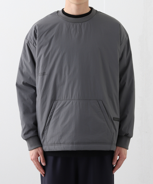 B.C STOCK(ベーセーストック)の「OLIVEDRAB パテッド シャイニースウェット(スウェット・メンズ・ブラック/グレー・MEDIUM/LARGE)」の19枚目の写真