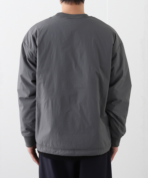 B.C STOCK(ベーセーストック)の「OLIVEDRAB パテッド シャイニースウェット(スウェット・メンズ・ブラック/グレー・MEDIUM/LARGE)」の21枚目の写真