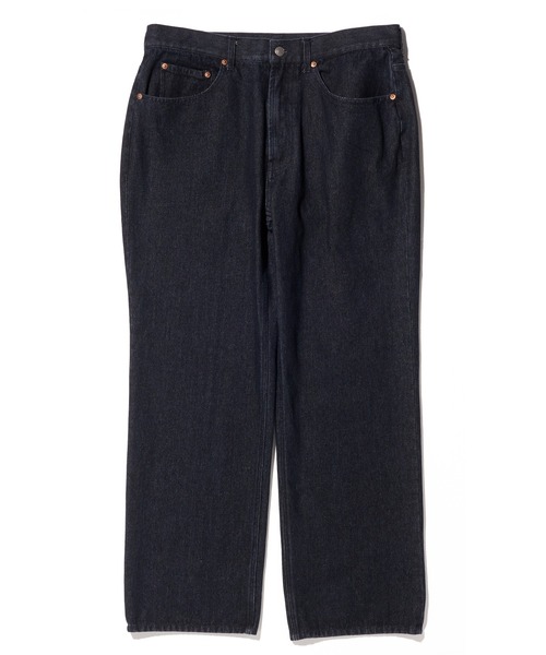 FIRST DOWN（ファーストダウン）の「11.5オンス デニム バギーフィット ジーンズ（デニムパンツ・メンズ・ブラック/インディゴブルー/ライトインディゴブルー・M/L/XL）」の2枚目の写真