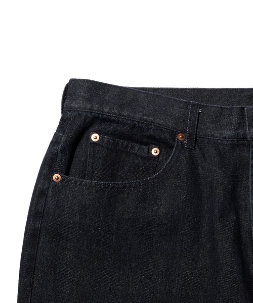 FIRST DOWN（ファーストダウン）の「11.5オンス デニム バギーフィット ジーンズ（デニムパンツ・メンズ・ブラック/インディゴブルー/ライトインディゴブルー・M/L/XL）」の19枚目の写真