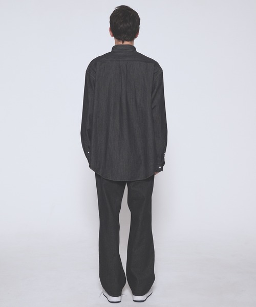 FIRST DOWN（ファーストダウン）の「11.5オンス デニム バギーフィット ジーンズ（デニムパンツ・メンズ・ブラック/インディゴブルー/ライトインディゴブルー・M/L/XL）」の7枚目の写真