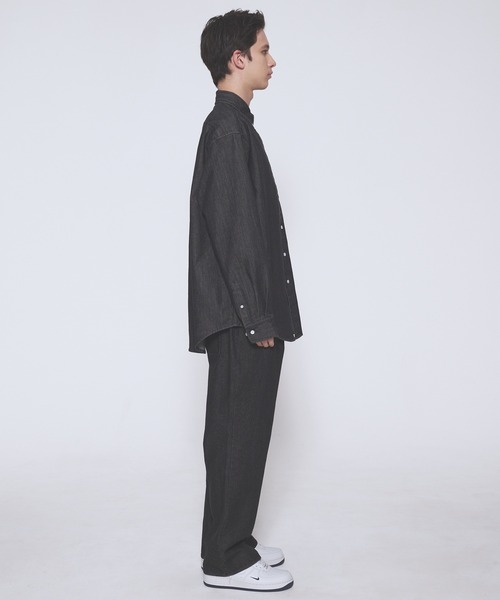 FIRST DOWN（ファーストダウン）の「11.5オンス デニム バギーフィット ジーンズ（デニムパンツ・メンズ・ブラック/インディゴブルー/ライトインディゴブルー・M/L/XL）」の6枚目の写真