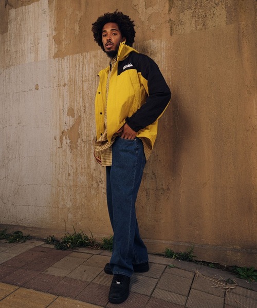 FIRST DOWN（ファーストダウン）の「11.5オンス デニム バギーフィット ジーンズ（デニムパンツ・メンズ・ブラック/インディゴブルー/ライトインディゴブルー・M/L/XL）」の12枚目の写真