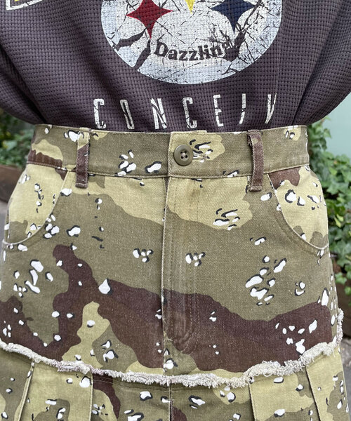 CIAOPANIC（チャオパニック）の「【UNESS/ユーネス】カモ柄プリーツミドルスカート（スカート・レディース・ベージュ・ONE SIZE）」の13枚目の写真