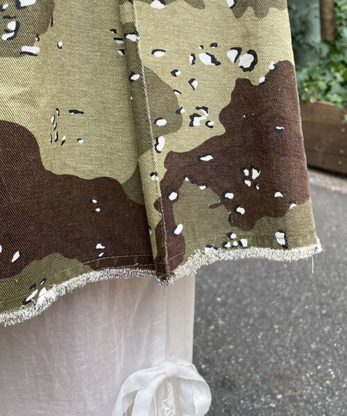 CIAOPANIC（チャオパニック）の「【UNESS/ユーネス】カモ柄プリーツミドルスカート（スカート・レディース・ベージュ・ONE SIZE）」の16枚目の写真