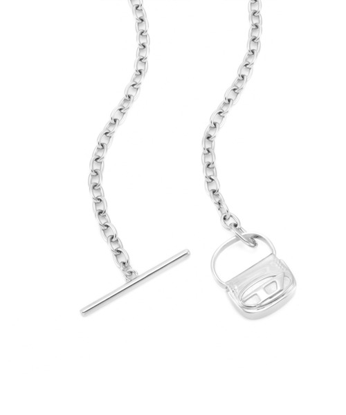 Diesel DX1593040ネックレス DX1593040 JEWEL Stainless Steel Necklace｜シルバー