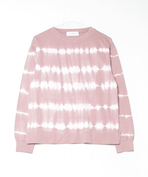 ROSE BUD(ローズバッド)の「タイダイボーダーL/S(Tシャツ/カットソー・レディース・ピンク/ブラック・ONE SIZE)」の5枚目の写真