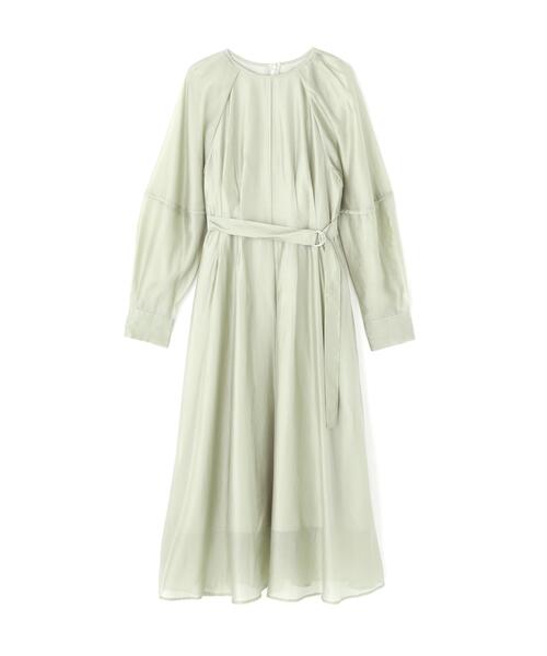 NATURAL BEAUTY BASIC(ナチュラルビューティーベーシック)の「◇【Oggi掲載】ベルテッドフォルムシアーワンピース(ワンピース・レディース・ベージュ/ライトグリーン/ネイビー・MEDIUM/SMALL/P/S)」の21枚目の写真