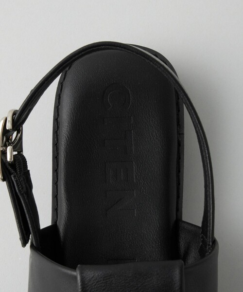 CITEN（シテン）の「＜CITEN＞スクエアフィッシャーマンサンダル（サンダル・レディース・ブラック・S/M/L）」の6枚目の写真