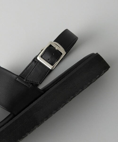 CITEN（シテン）の「＜CITEN＞スクエアフィッシャーマンサンダル（サンダル・レディース・ブラック・S/M/L）」の8枚目の写真