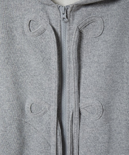 ribbon zip hoodie（パーカー）｜soduk（スドーク）のファッション通販