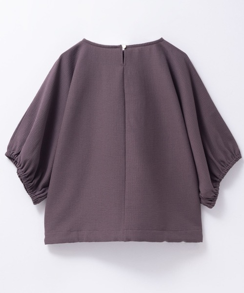 NAVY(ネイビー)の「nAvy 裾サイドシャーリングブラウス(シャツ/ブラウス・レディース・ミント/ライトピンク/ブラウン系・M/L)」の14枚目の写真