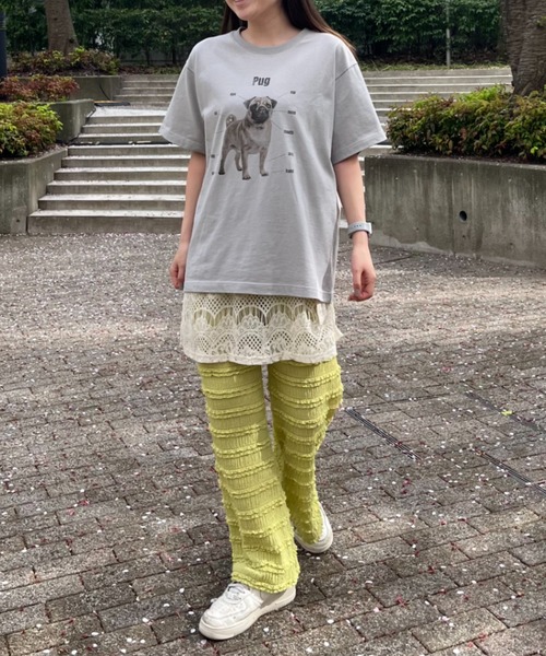 eLur(エラー)の「【eLur】サイドリボンレースチュニック(チュニック・レディース・アイボリー・FREE)」の16枚目の写真