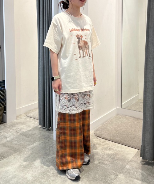eLur(エラー)の「【eLur】サイドリボンレースチュニック(チュニック・レディース・アイボリー・FREE)」の17枚目の写真