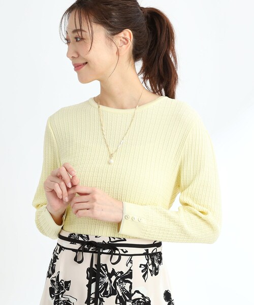 【夏SALE】スリーブデザインニット セール】【夏SALE】スリーブデザインニット（ニット/セーター