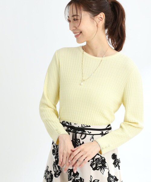 【夏SALE】スリーブデザインニット セール】【夏SALE】スリーブデザインニット（ニット/セーター