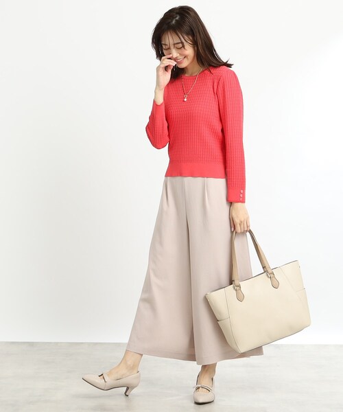 【夏SALE】スリーブデザインニット セール】【夏SALE】スリーブデザインニット（ニット/セーター