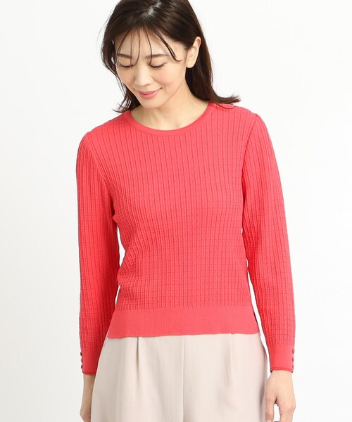 【夏SALE】スリーブデザインニット セール】【夏SALE】スリーブデザインニット（ニット/セーター