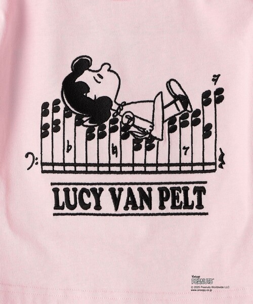 SHIPS（シップス）の「SHIPS KIDS:80～90cm / スヌーピー 七分袖 TEE（Tシャツ/カットソー・キッズ・ライトブルー/ホワイト系/ピンク・90/80）」の11枚目の写真