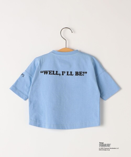 SHIPS（シップス）の「SHIPS KIDS:80～90cm / スヌーピー 七分袖 TEE（Tシャツ/カットソー・キッズ・ライトブルー/ホワイト系/ピンク・90/80）」の14枚目の写真