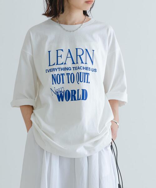 URBAN RESEARCH(アーバンリサーチ)の「ロゴプリントルーズTシャツ(Tシャツ/カットソー・レディース・その他1/その他2・FREE)」の4枚目の写真